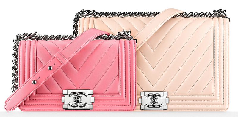 chanel chevron statement bolsa