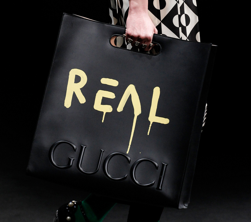 gucci new paper bolsa