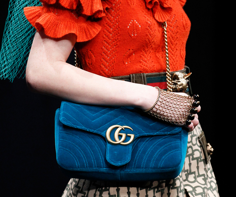 gucci blue bolsa