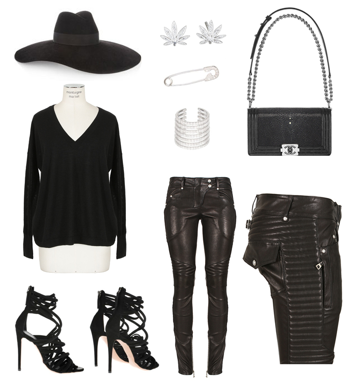 blog le chodraui+Outfit-Inspiration-All-black-everything-with-Saint ...